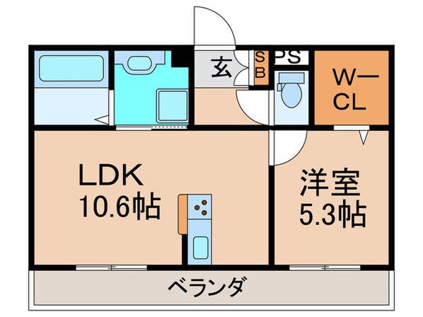 WEST GARDEN HILLSの物件間取画像